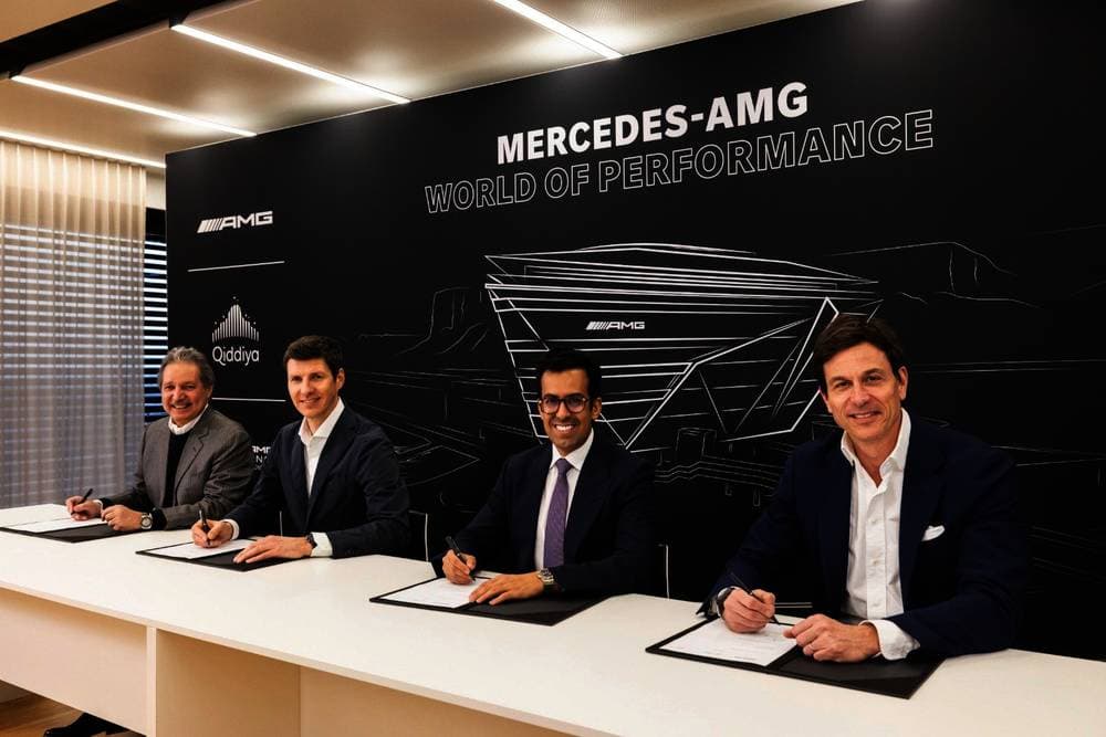 توقيع اتفاقية لبناء "عالم مرسيدس AMG" في مدينة القدية السعودية