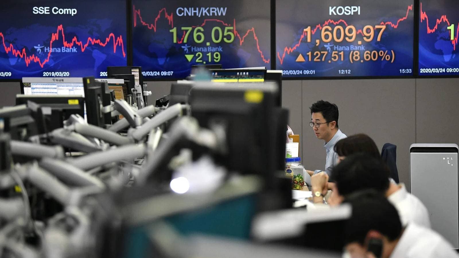 الأسهم الآسيوية ترتفع بعد استبعاد ترمب حدوث ركود اقتصادي