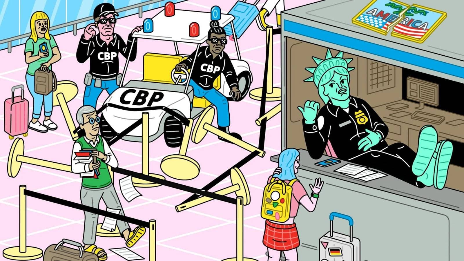 سياسات ترمب تدفع السياح إلى التردد في زيارة أمريكا