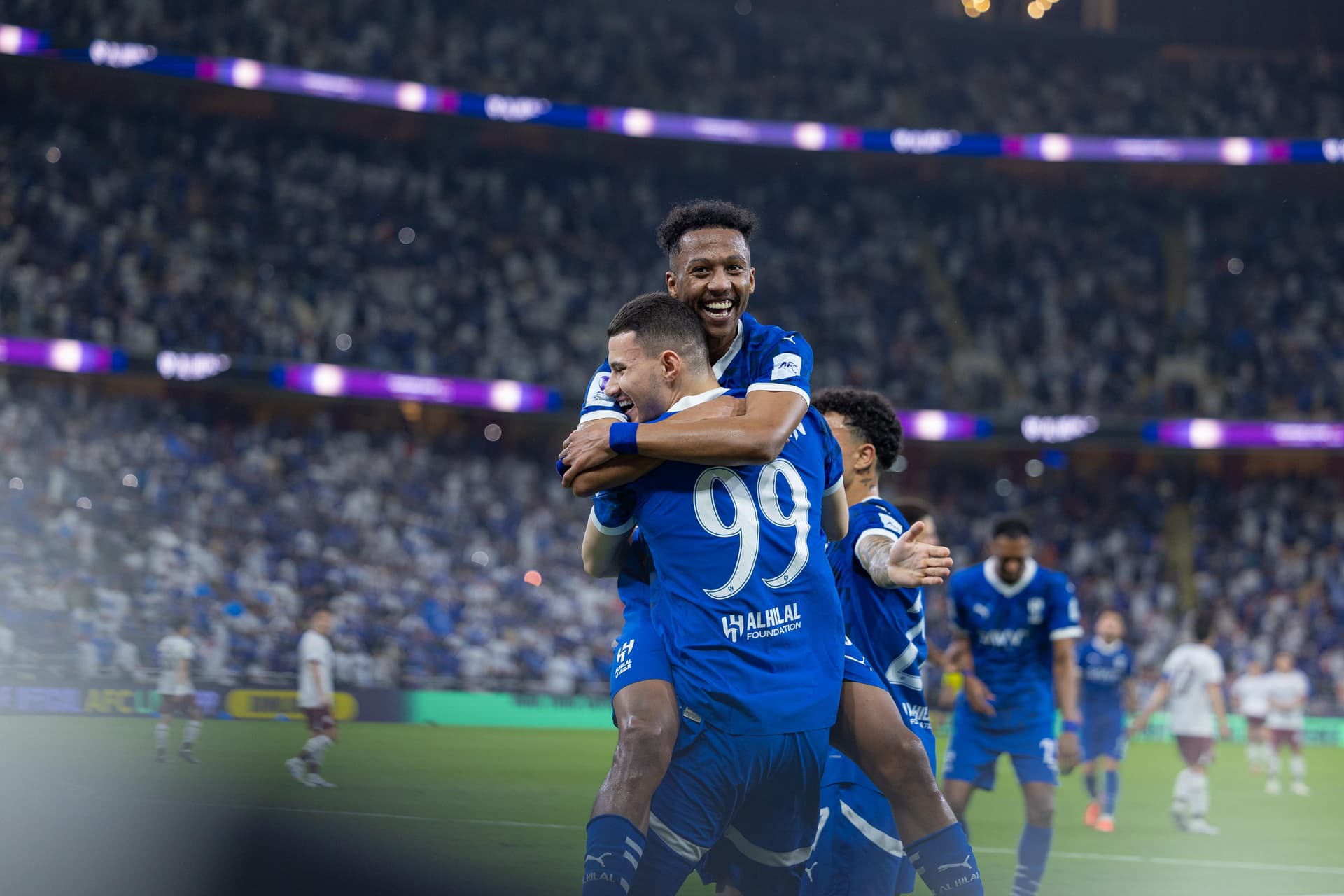 سباعية تقود الهلال إلى نصف نهائي النخبة