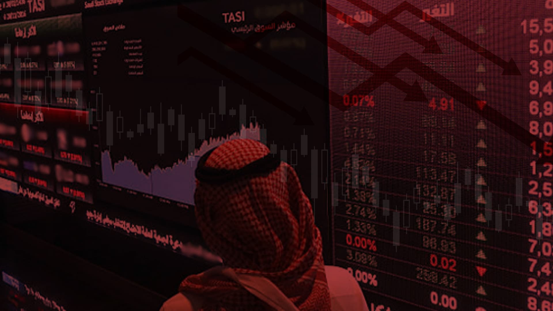الأسواق الخليجية تتكبد خسائر جديدة مع استمرار ارتدادات رسوم ترمب الجمركية
