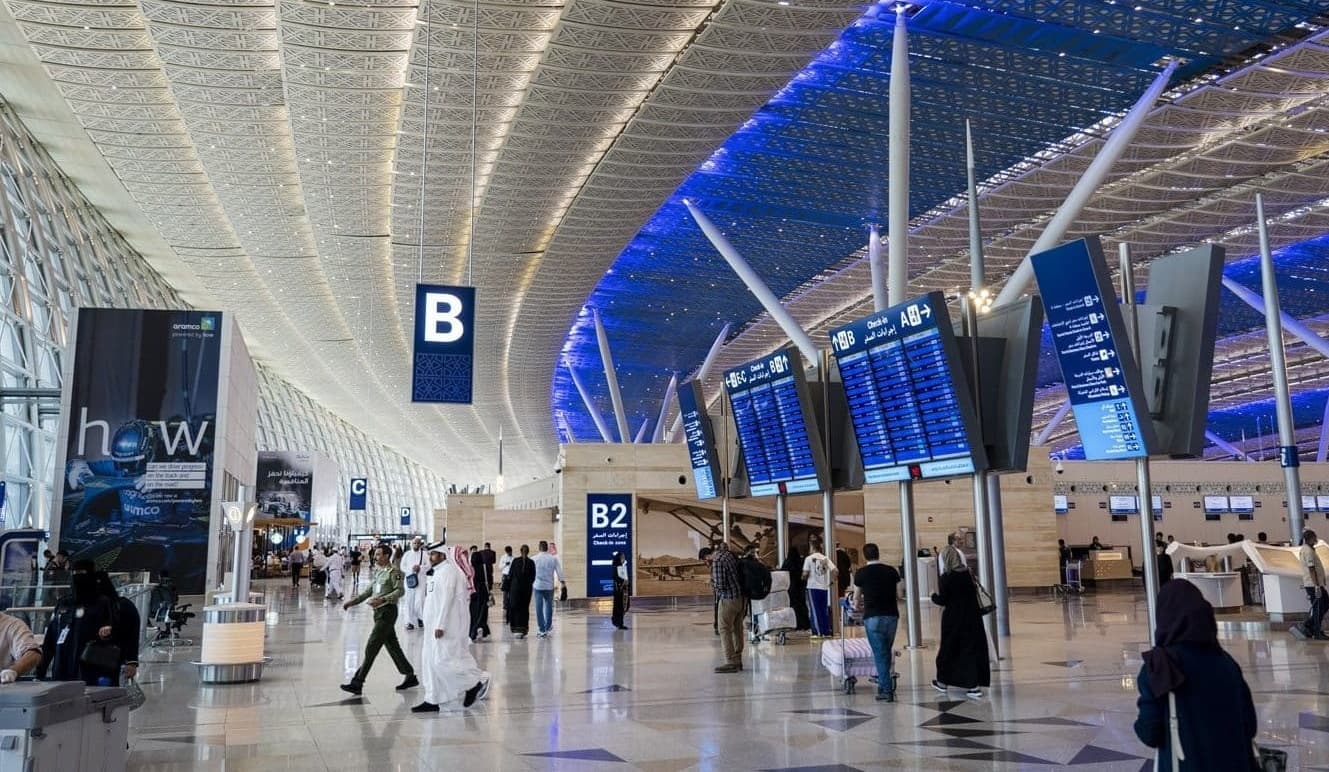 128 مليون راكب عبر المطارات السعودية في 2024 بنمو 15%