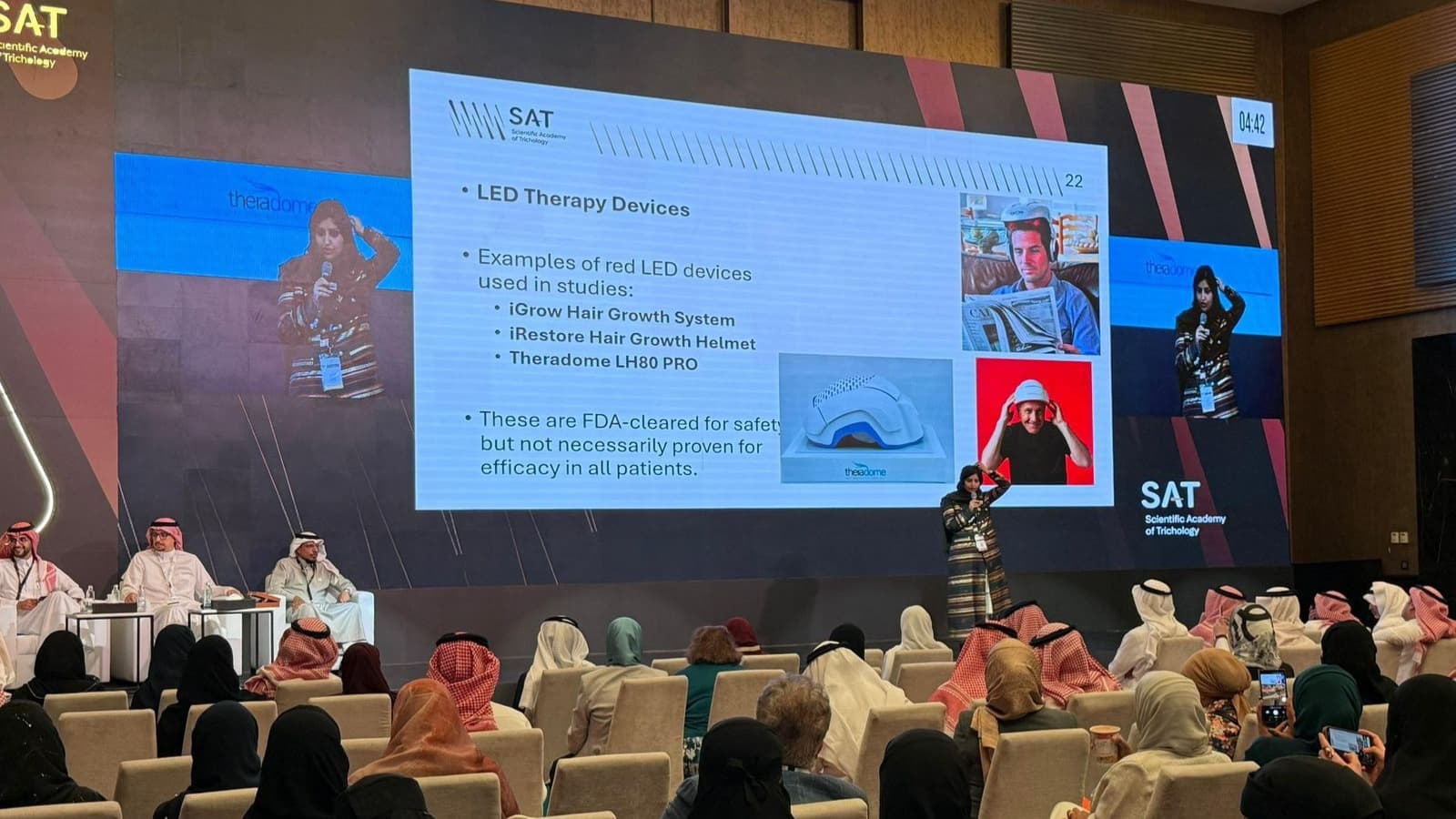 750 طبيب تجميل يناقشون في (SAT) محفزات لدى الإنسان تعالج تساقط الشعر