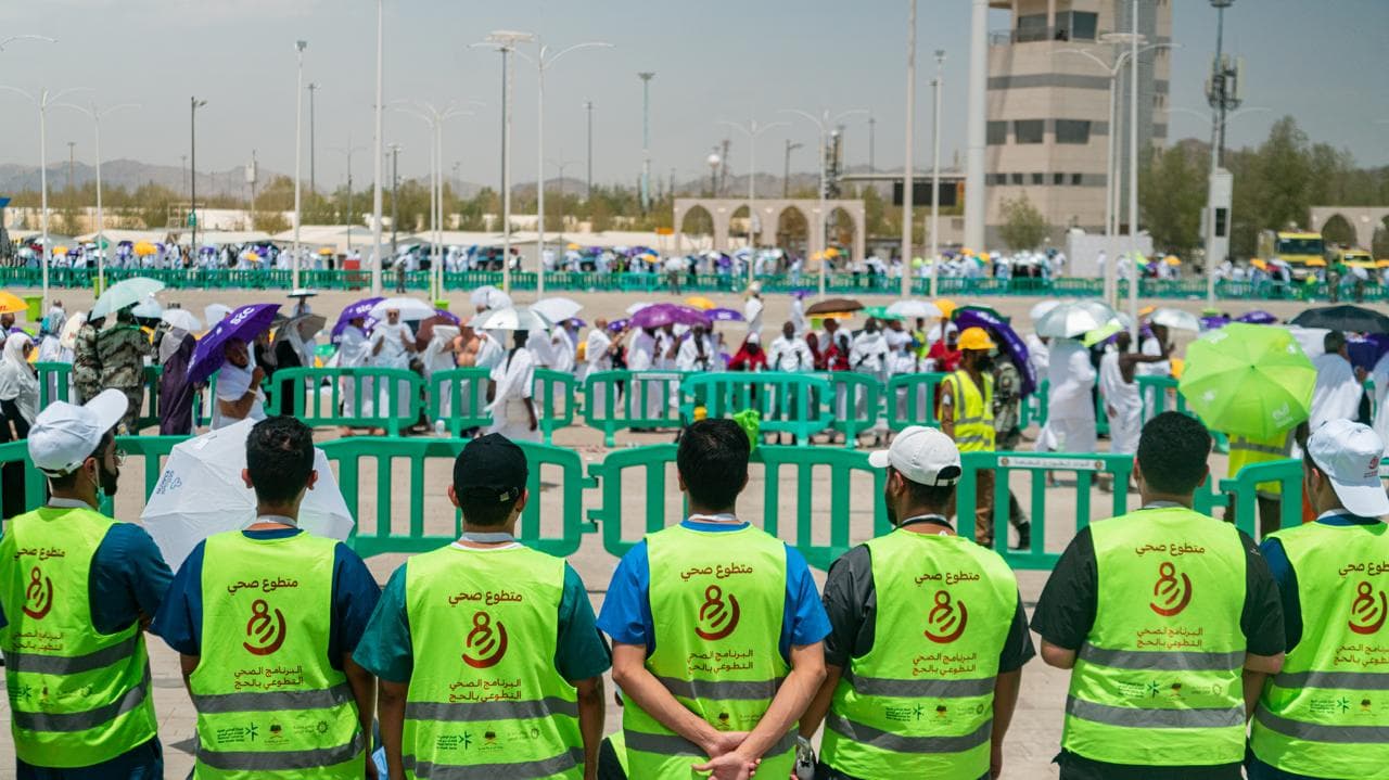 إطلاق البرنامج الصحي التطوعي في الحج بمشاركة 650 متطوع من 30 جامعة