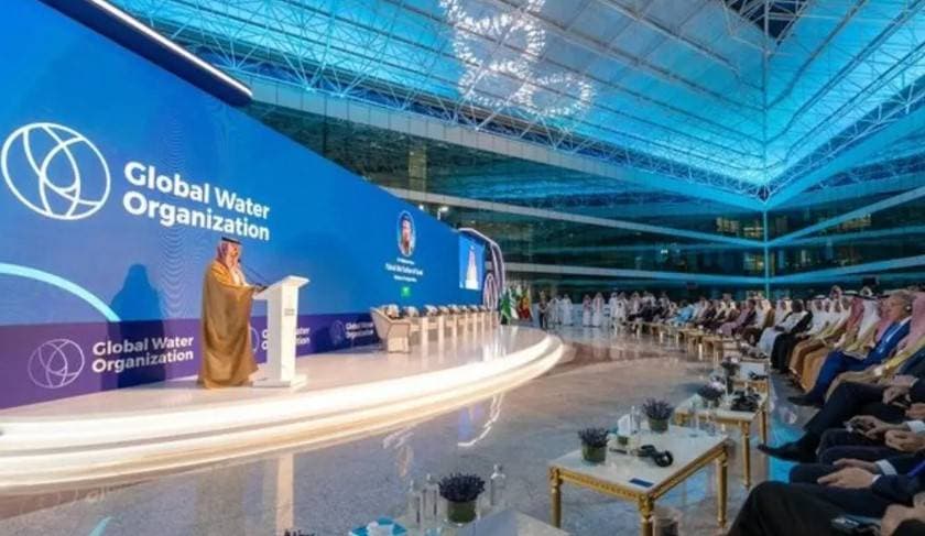 التوقيع على ميثاق المياه العالمي وتدشين أعمال المنظمة من الرياض