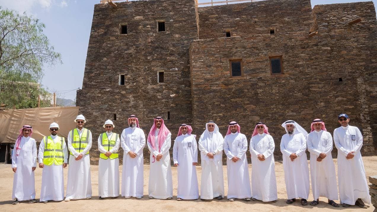 "السودة للتطوير" تنجز المرحلة الأولى من إصلاحات "حصن الشيخ" في رجال ألمع