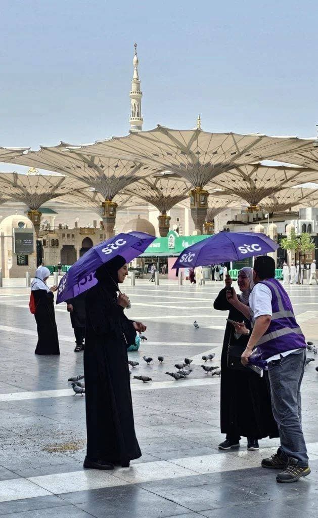 «stc» تواكب وصول الحجاج للمدينة المنورة بجاهزية رقمية مدعومة بالذكاء الاصطناعي