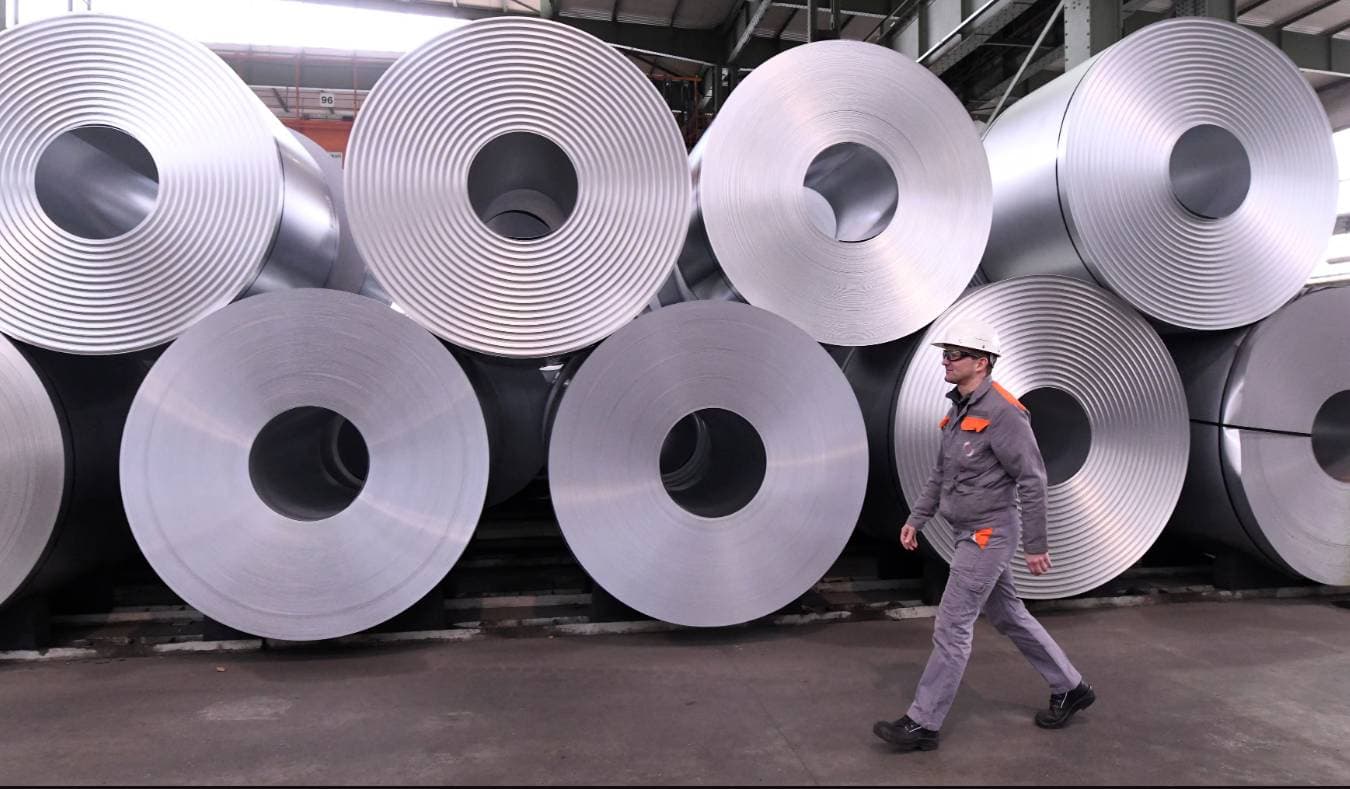 انخفاض صادرات الحديد والصلب الألمانية إلى الولايات المتحدة