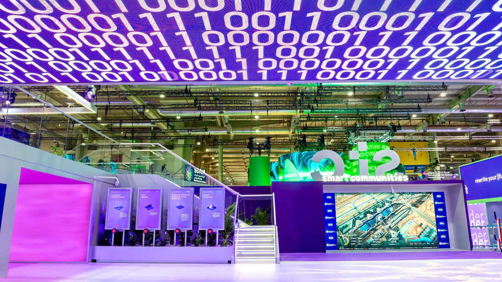 ابتكارات stc الذكية تصاحب ضيوف الرحمن عبر إنترنت الأشياء والخيمة الذكية