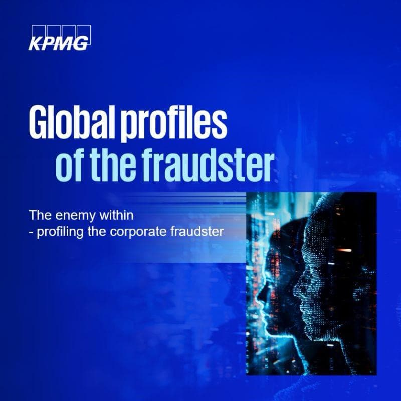 دراسة لـ"كي بي إم جي" تؤكد أهمية الرقابة المؤسسية لمواجهة التحديات المرتبطة بالاحتيال 