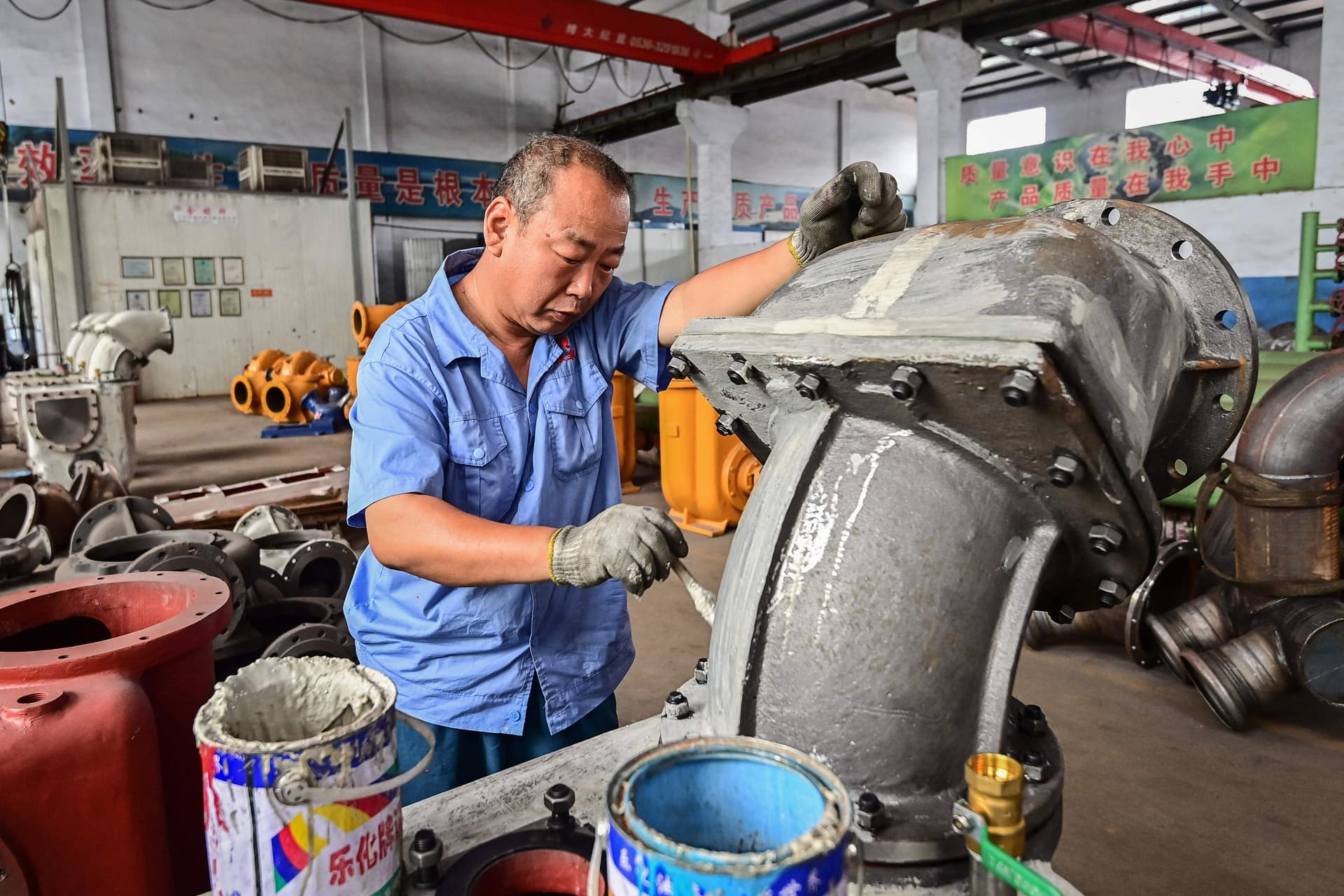 صناعة مضخات المياه في الصين