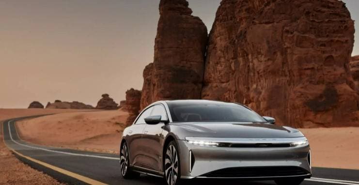 "لوسيد" تنتج سيارة كهربائية مداها 1200 كيلومتر .. رقم قياسي