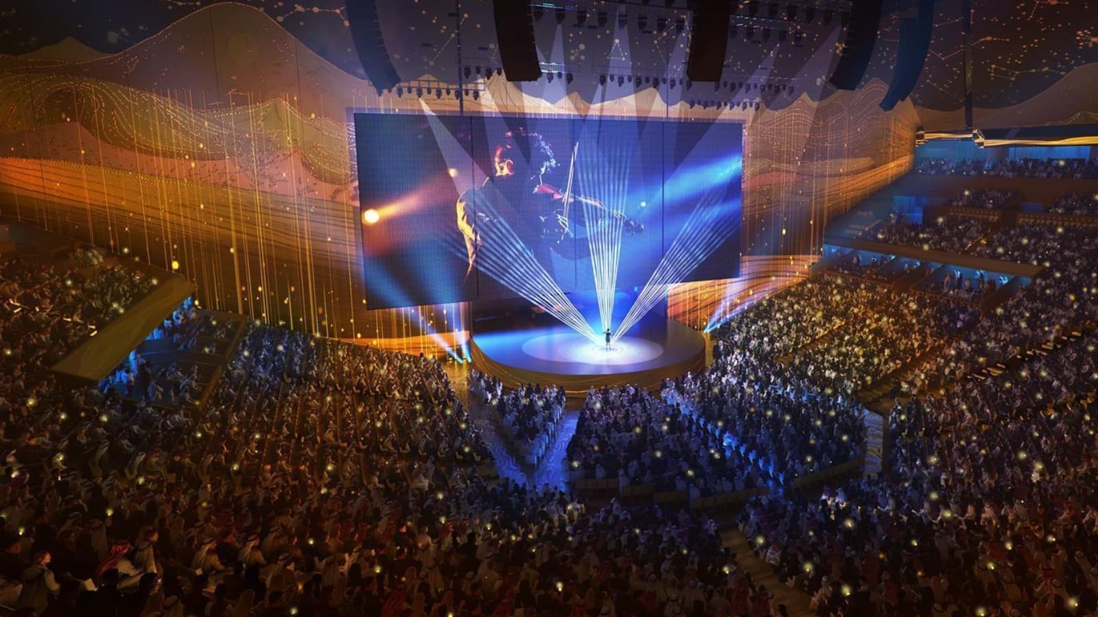 عقد إنشاءات لتطوير "أرينا الدرعية" كوجهة ثقافية وسياحية عالمية بـ 5.7 مليار ريال