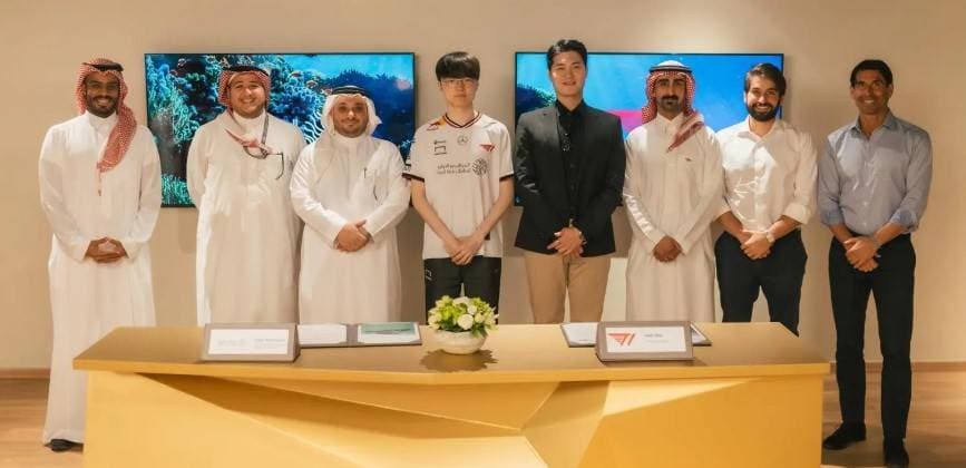 شركة "البحر الأحمر الدولية" ترعى فريق T1 العالمي للرياضات الإلكترونية