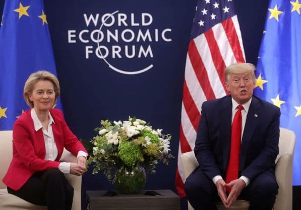 ترمب يعلن اتفاقا تاريخيا مع الاتحاد الأوروبي لتفادي حرب تجارية