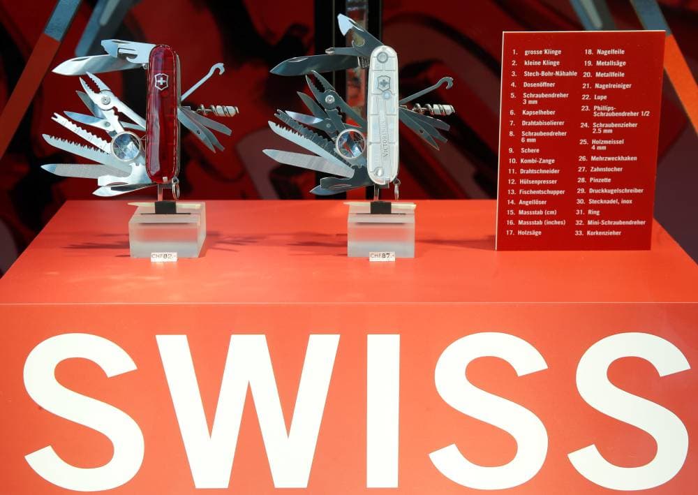 تعريفات ترمب الجمركية تسدد طعنة موجعة لسكاكين "فيكتورينوكس" السويسرية