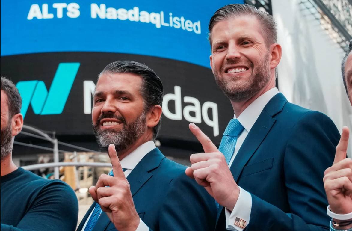 "أمريكان بيتكوين" المدعومة من ابني ترمب تستهدف بدء التداول في سبتمبر