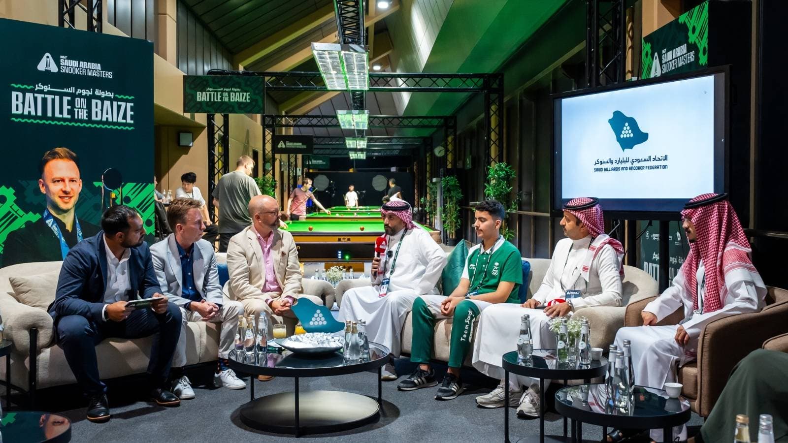 نصف مليون ريال قيمة 8 طاولات سنوكر في بطولة الماسترز .. والجوائز 10 ملايين