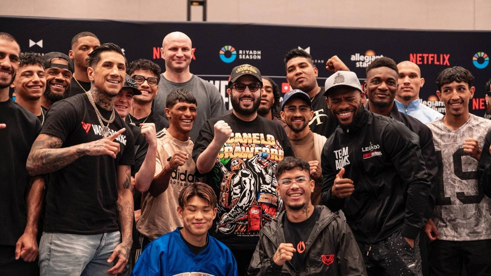 فعاليات Grand Arrival تجمع كانيلو وكروفورد في لاس فيجاس استعدادا للنزال التاريخي