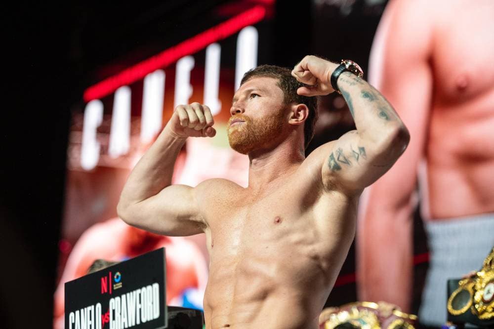 اكتمال الوزن الرسمي للاعبي الملاكمة في لاس فيجاس .. وترقب للنزال التاريخي