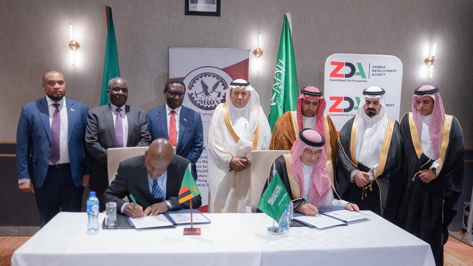 إنشاء مجلس أعمال مشترك بين السعودية وزامبيا لرفع حجم التعاون الاقتصادي