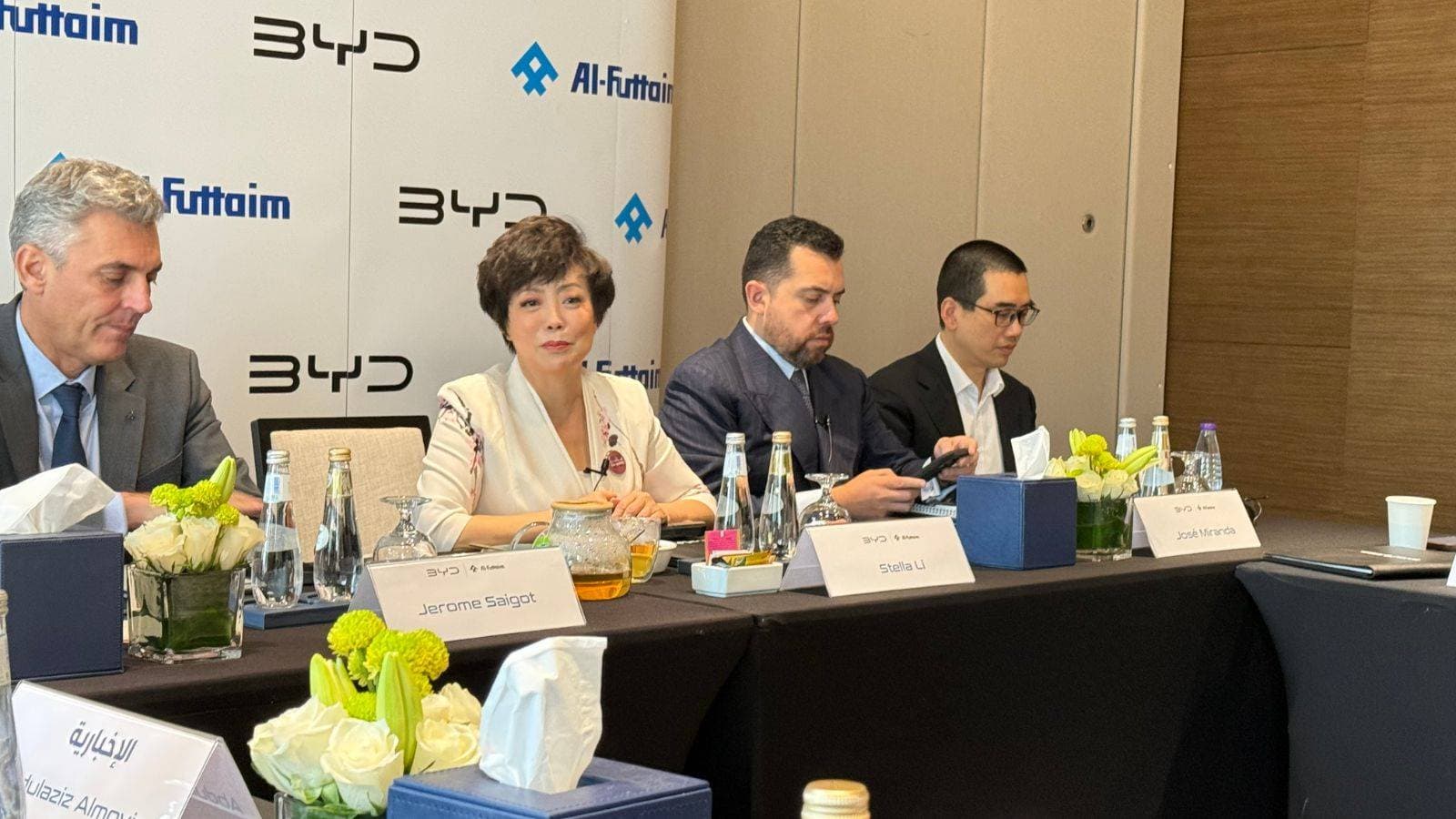 "BYD" لـ"الاقتصادية": إطلاق 7 طرازات من السيارات الكهربائية في السعودية قريبا