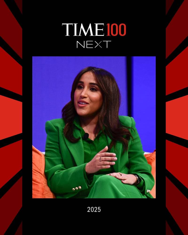 جمانا الراشد أول سعودية تُدرج ضمن قائمة أهم 100 شخصية من روّاد المستقبل TIME100 Next