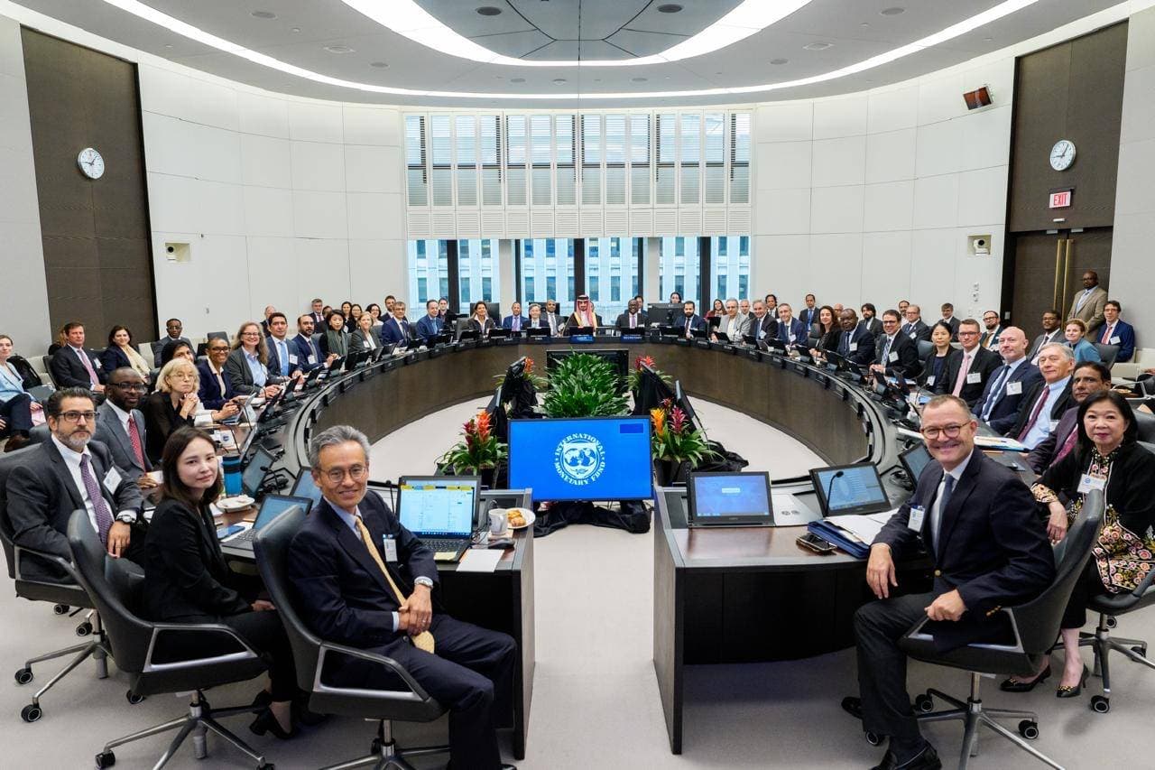 اللجنة الدولية للشؤون النقدية والمالية تناقش إصلاح الحصص والحوكمة في صندوق النقد