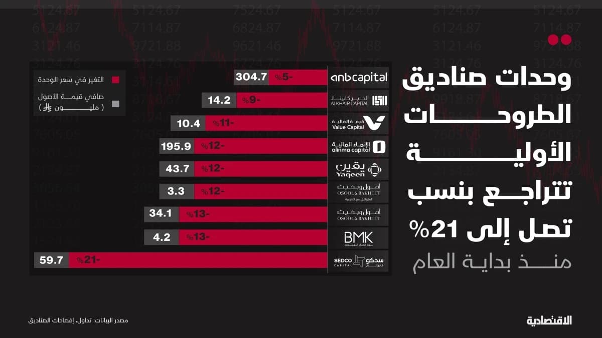 أسهم الإدراجات الحديثة تربك صناديق الطروحات الأولية في السعودية