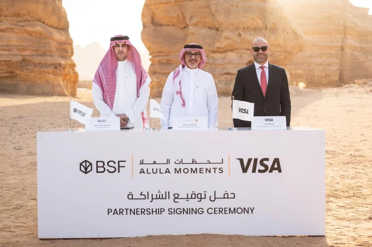 Visa و"لحظات العُلا" والبنك السعودي الفرنسي BSF يطلقون تعاونًا لتقديم تجارب حصرية في العُلا
