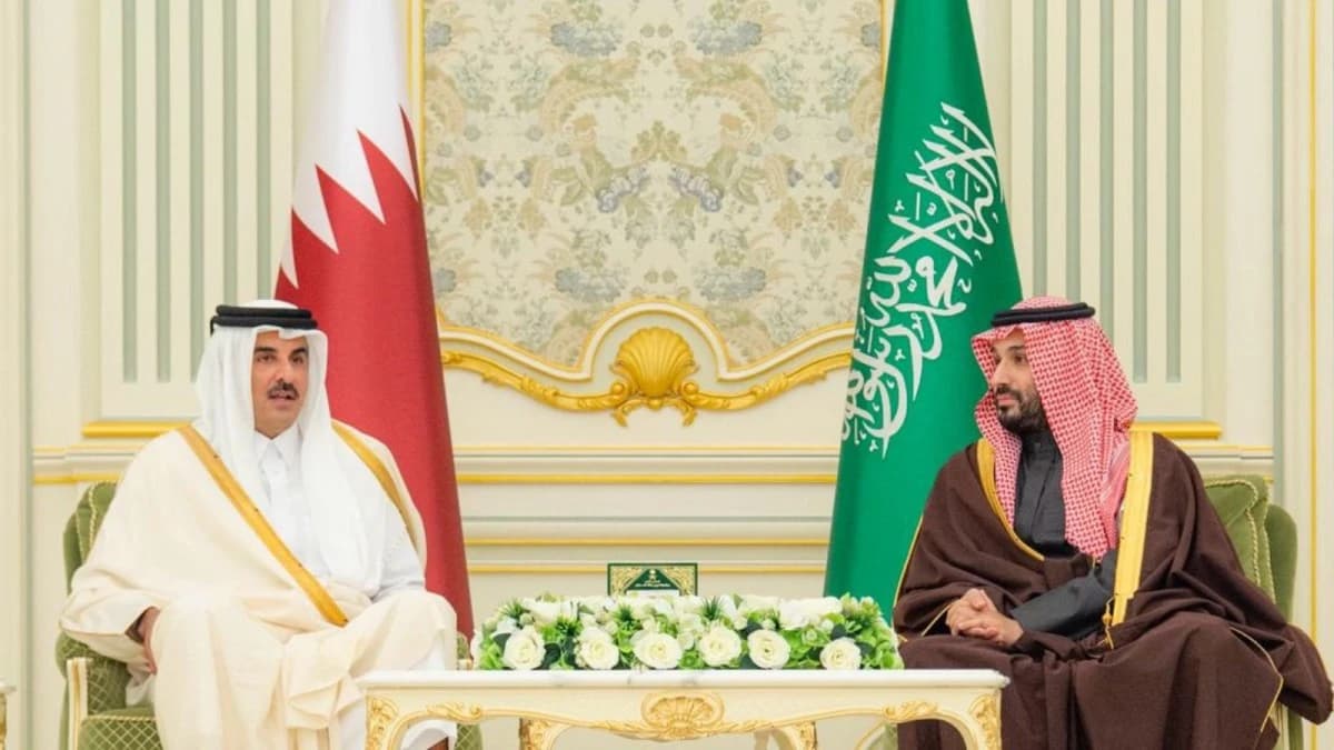 ولي العهد السعودي وأمير قطر يرأسان مجلس التنسيق السعودي القطري