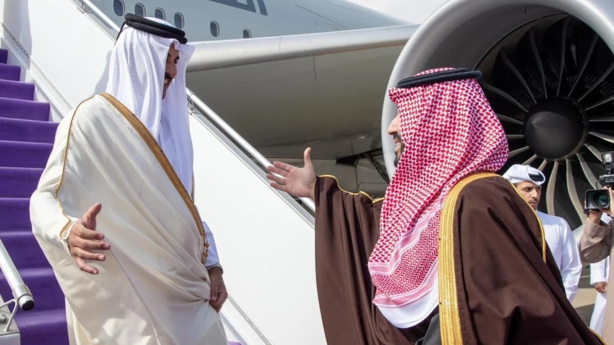 ولي العهد السعودي وأمير قطر يرأسان مجلس التنسيق السعودي القطري