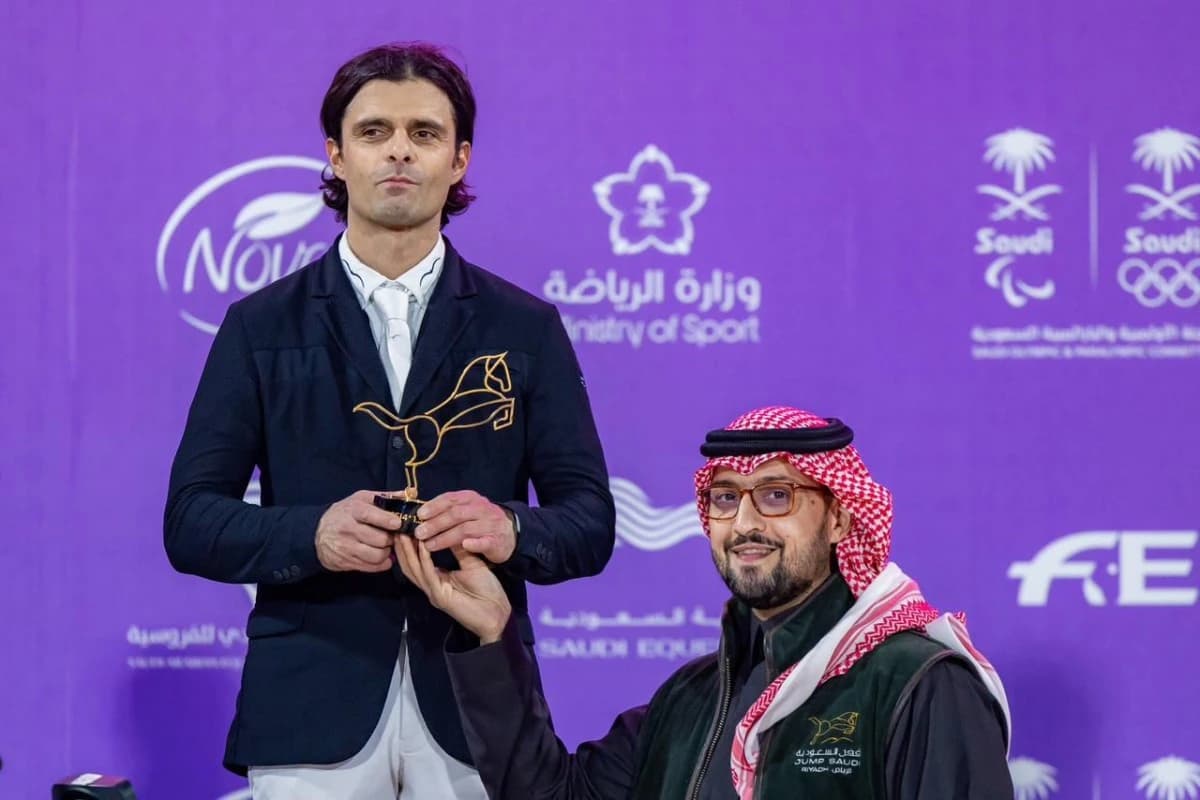 كاميلي بطلا لشوط جائزة "قفز السعودية" بمشاركة 173 فارسا