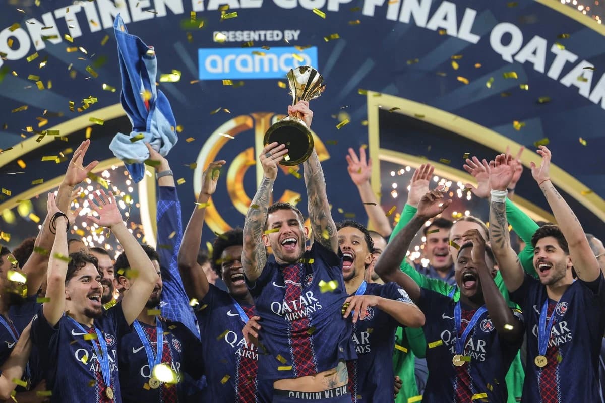 باريس سان جرمان بطلا لكأس القارات للأندية .. ويحصد 5 ملايين دولار