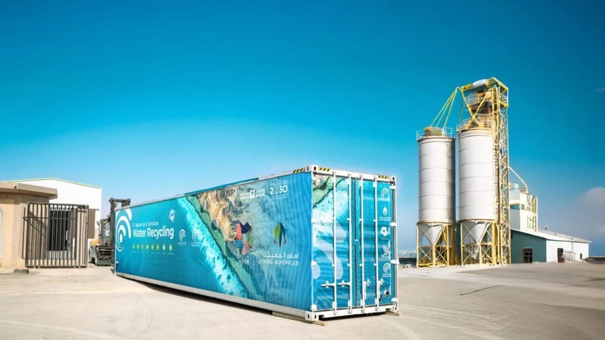 تصدير أول محطة معالجة مياه صناعية سعودية بتقنية النانو إلى أوروبا