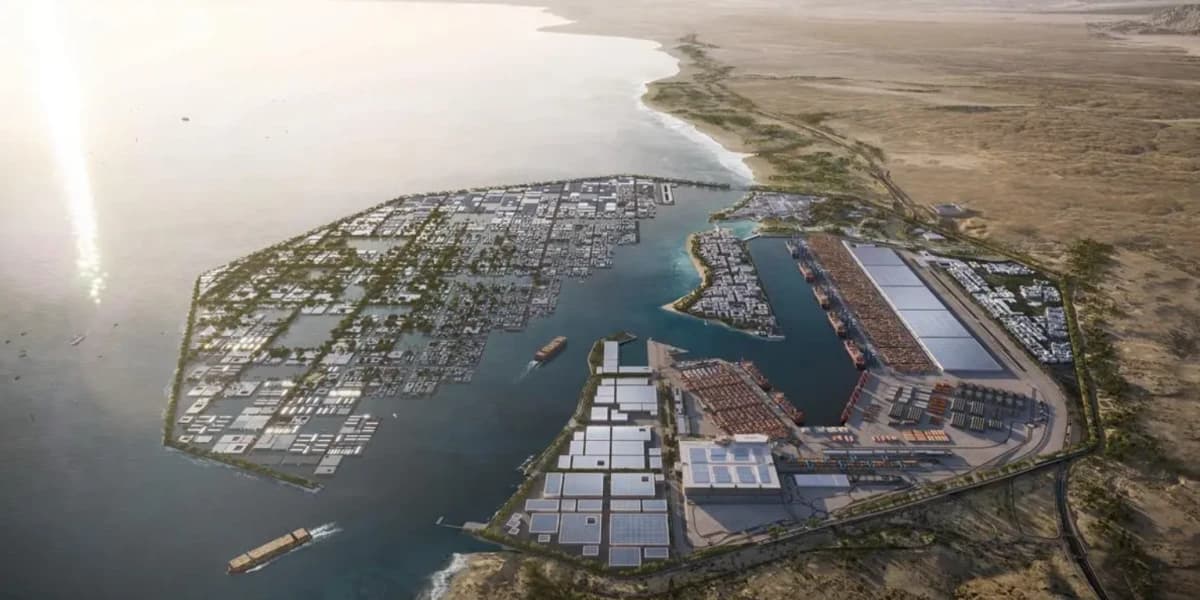 "نيوم" السعودية تنجز 90% من بناء أكبر مشروع هيدروجين أخضر بالعالم