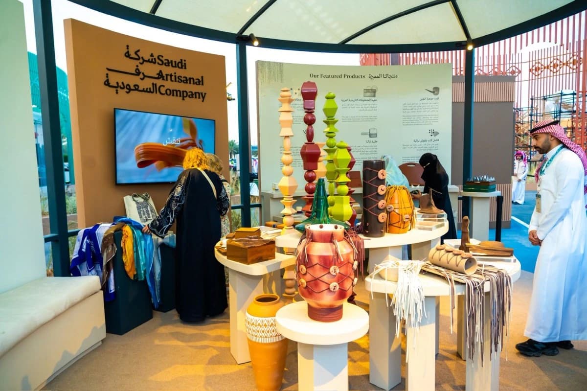 قطاع الحرف اليدوية في السعودية .. 3 آلاف منتج و15 شراكة خلال 2025
