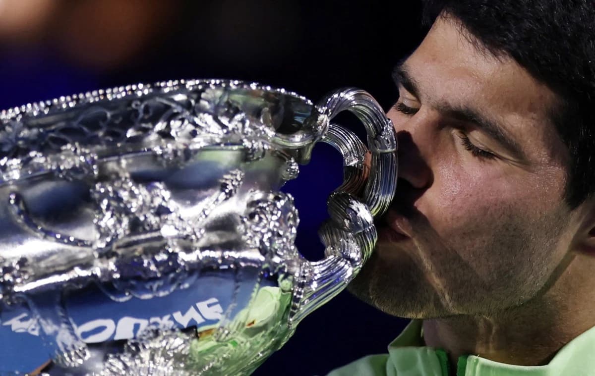 62.8 مليون دولار أرباح ألكاراز بعد تتويجه ببطولة أستراليا للتنس