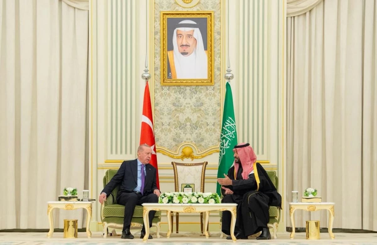 ولي العهد السعودي يبحث مع الرئيس التركي تطوير الفرص الواعدة المشتركة