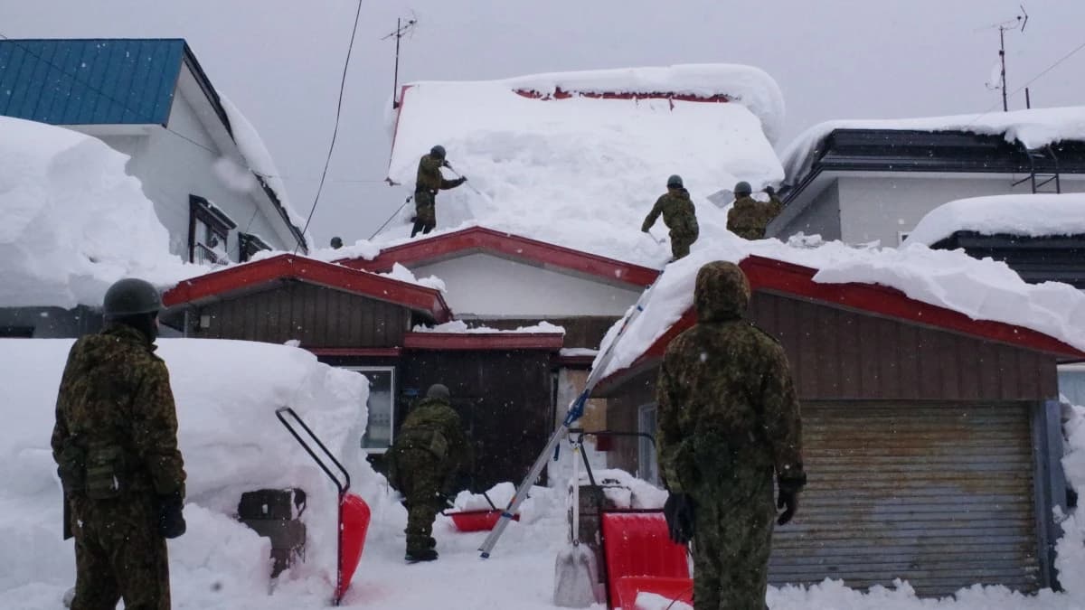 ثلوج اليابان