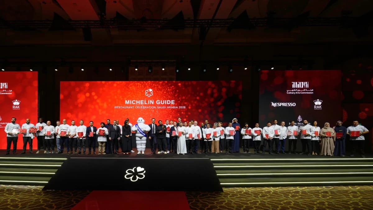 3 جوائز خاصة خلال احتفال دليل ميشلان للمطاعم 2026 في السعودية