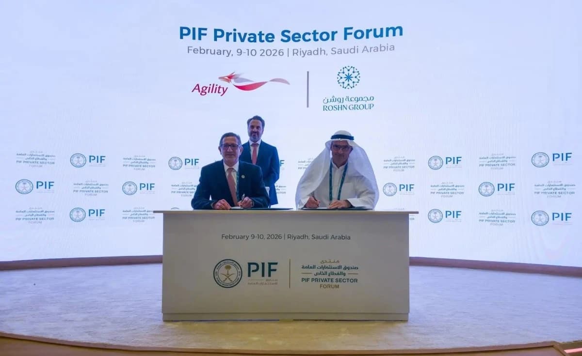 "روشن" و"أجيليتي" تطوران مجمعا لوجستيا متكاملا وفق المواصفات العالمية