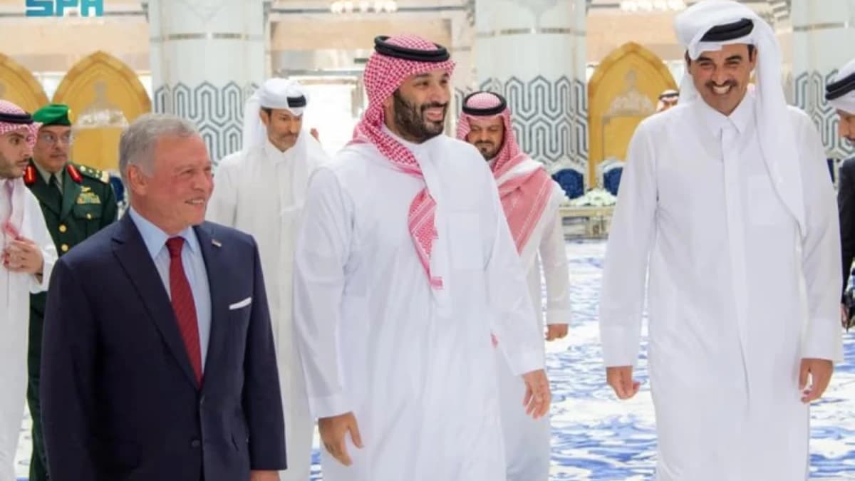 قمة سعودية - أردنية - قطرية لبحث مستجدات الأوضاع الإقليمية