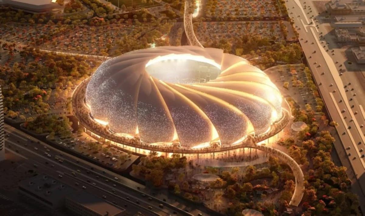 81 % نسبة إنجاز ملعب أرامكو .. وانتهاء أعمال البناء في الخريف