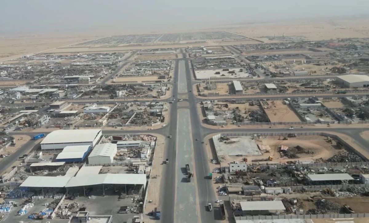 تخصيص مدينة متكاملة للسيارات والسكراب في جدة السعودية بمساحة 11 مليون متر مربع