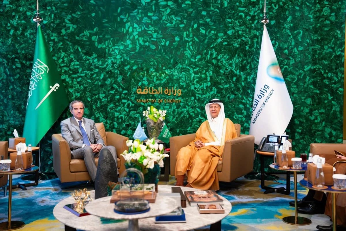 وزير الطاقة السعودي يبحث تعزيز التعاون مع الوكالة الدولية للطاقة الذرية