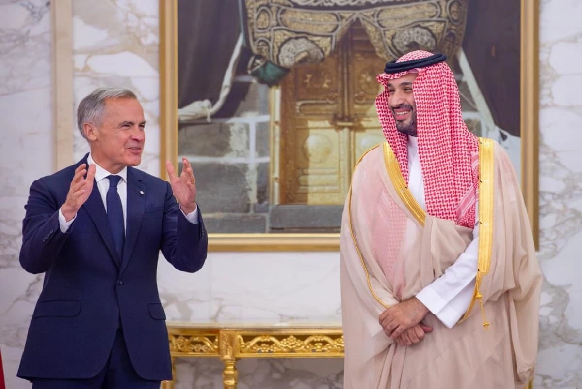 ولي العهد السعودي ورئيس وزراء كندا يشهدان توقيع مذكرات تفاهم