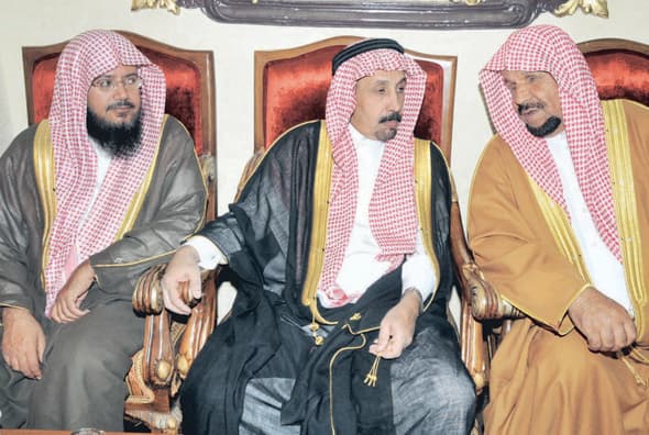 الموسى يزف كريمته إلى العبد الكريم