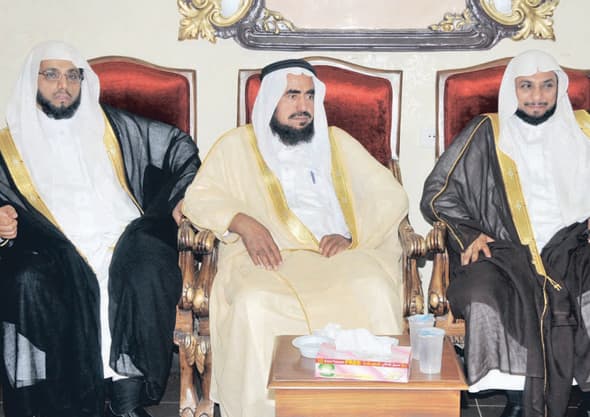 الموسى يزف كريمته إلى العبد الكريم