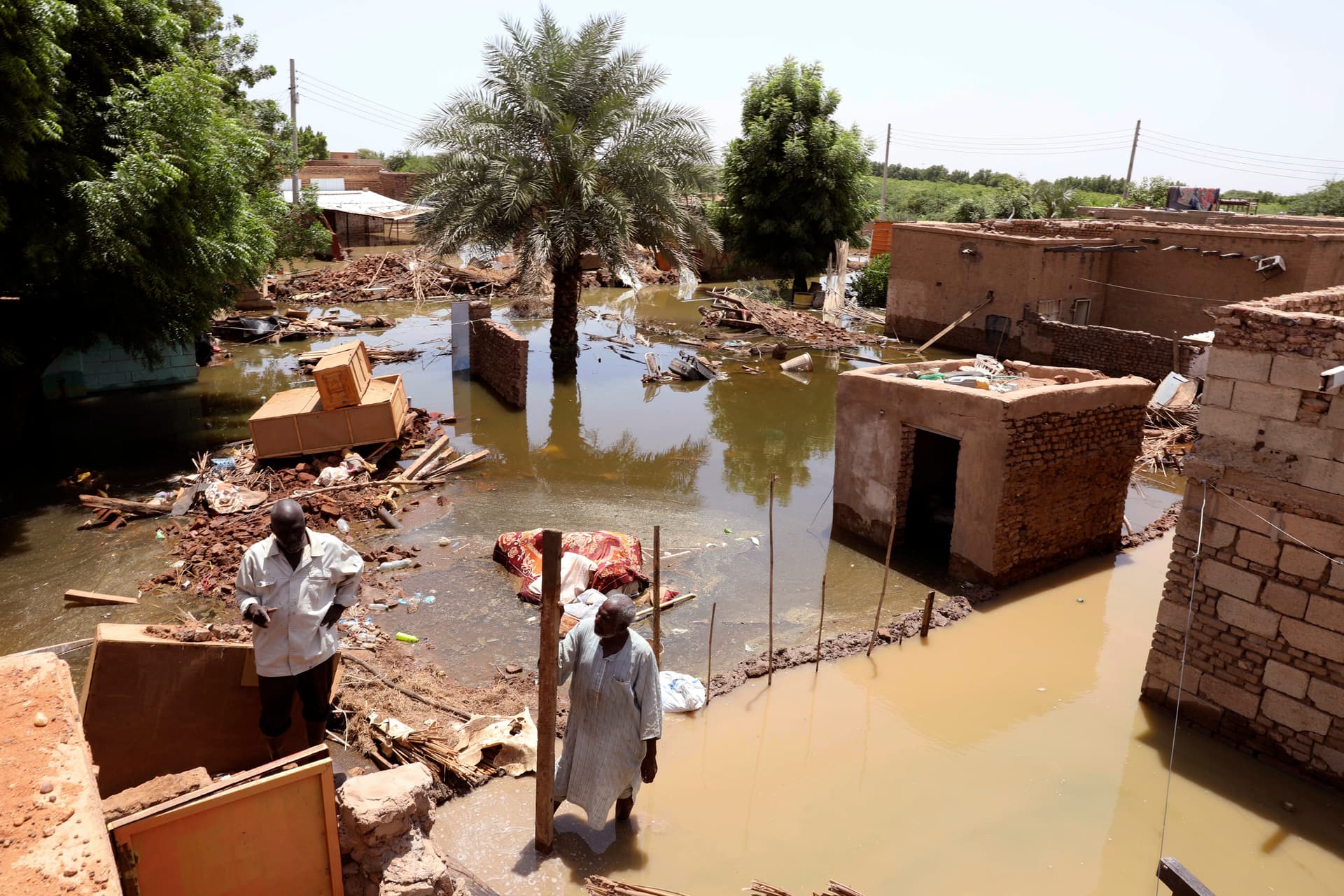 تضرر 557 ألف شخص من الفيضانات والسيول في السودان